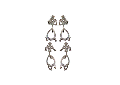Rhodium Plated | Fashion Earrings